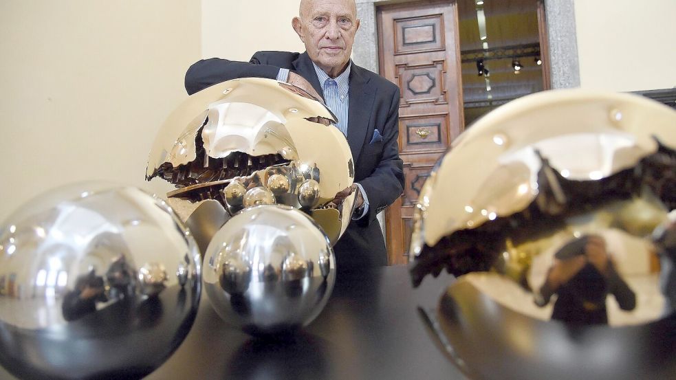 Pomodoro starb am Vorabend seines 99. Geburtstags. (Archivbild) Foto: picture alliance / dpa