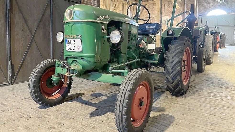 Mit diesem Deutz D15, Baujahr 1963, können Interessierte ab Juli 2025 durch die Krummhörn tuckern. Foto: Landwirtschaftsmuseum Campen