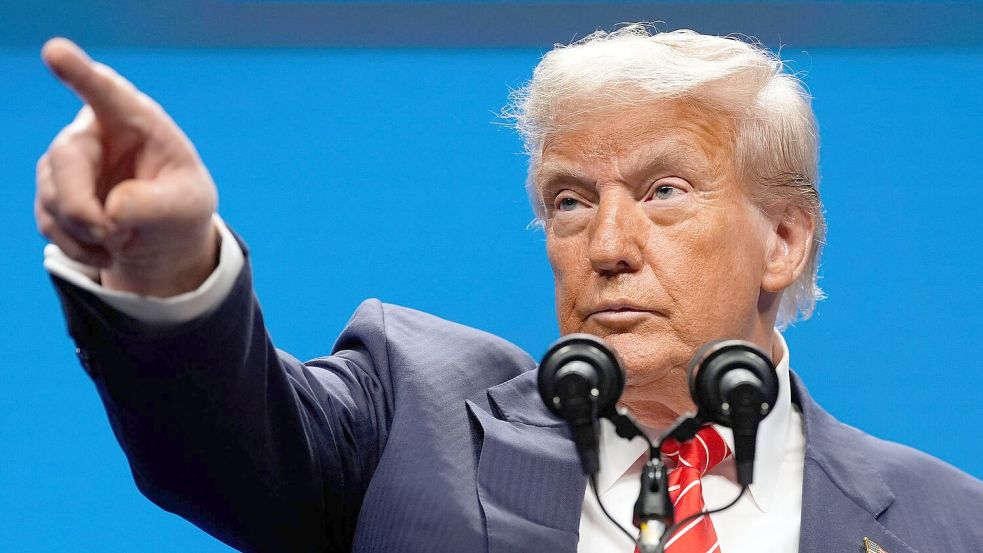 Trump will kommende Woche mit dem Iran sprechen. Foto: Alex Brandon/AP/dpa