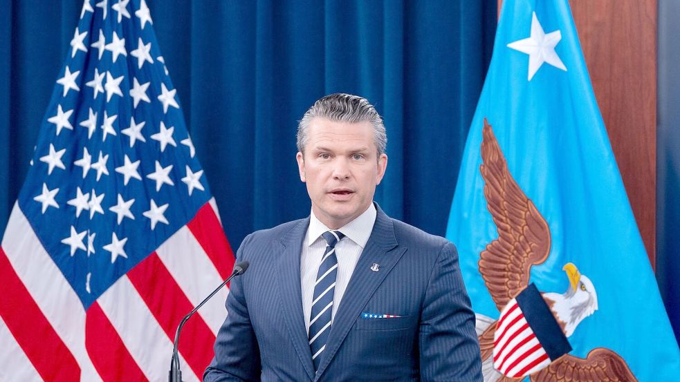 US-Verteidigungsminister Hegseth will sich in einer Pressekonferenz zum Ausmaß der Zerstörung der iranischen Atomanlagen äußern. Foto: Alex Brandon/AP/dpa