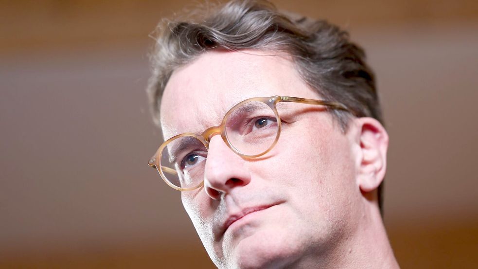 NRW-Regierungschef Wüst geht auf Klingbeil los. (Archivbild) Foto: Thomas Banneyer/dpa