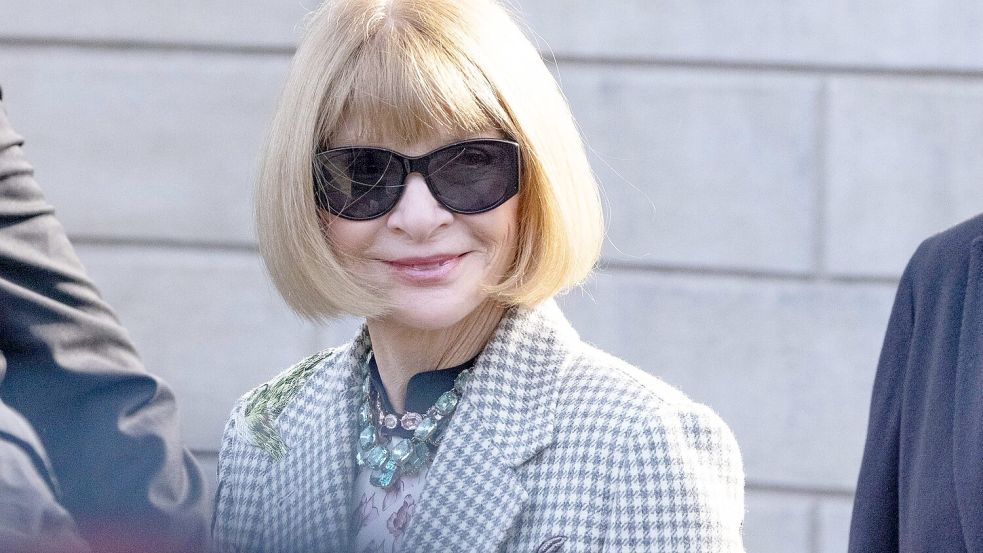 Anna Wintour zieht sich als Chefredakteurin der US-Vogue zurück. (Archivbild) Foto: Cinzia Camela/LPS via ZUMA Press Wire/dpa