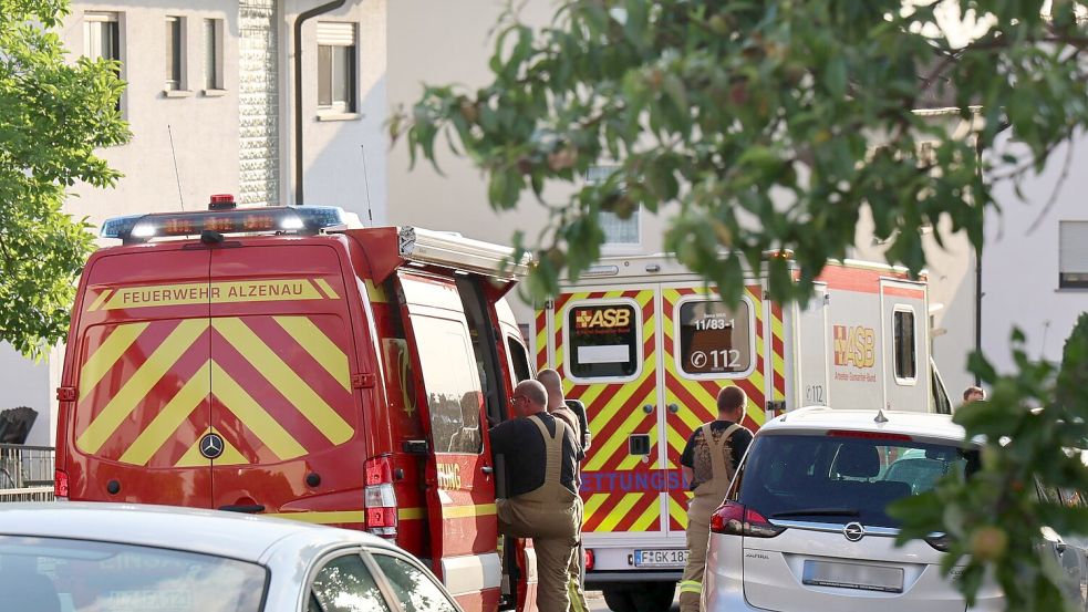 Bei einer Gewalttat im unterfränkischen Alzenau sind zwei Menschen ums Leben gekommen. Foto: Ralf Hettler/TNN/dpa