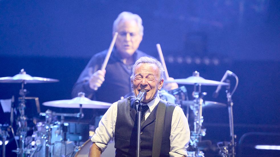 Bruce Springsteen auf seiner aktuellen Tour (hier beim Konzert in Spanien). Foto: IMAGO/MPG