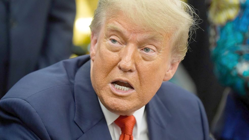 Trumps übt wegen des Korruptionsprozesses gegen seinen Verbündeten Netanjahu erneut scharfe Kritik an Israels Jutsiz. (Archivbild) Foto: Manuel Balce Ceneta/AP/dpa