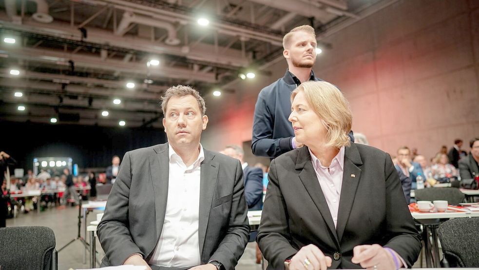Der Parteitag hinterlässt die neue SPD-Spitze nachdenklich. Foto: Kay Nietfeld/dpa