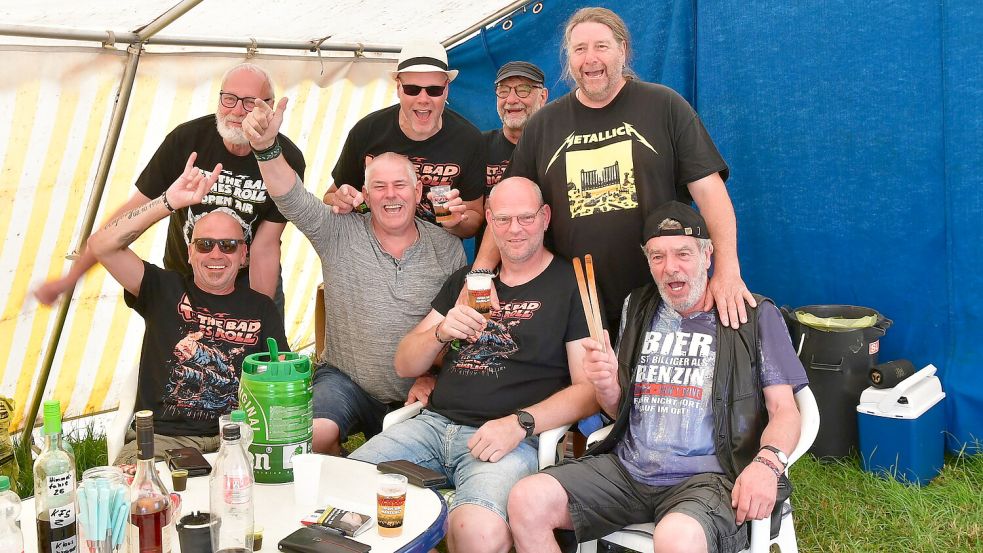 Am Wochenende lief das „Let The Bad Times Roll“-Festival in Manslagt in der Gemeinde Krummhörn. Foto: Heinz Wagenaar