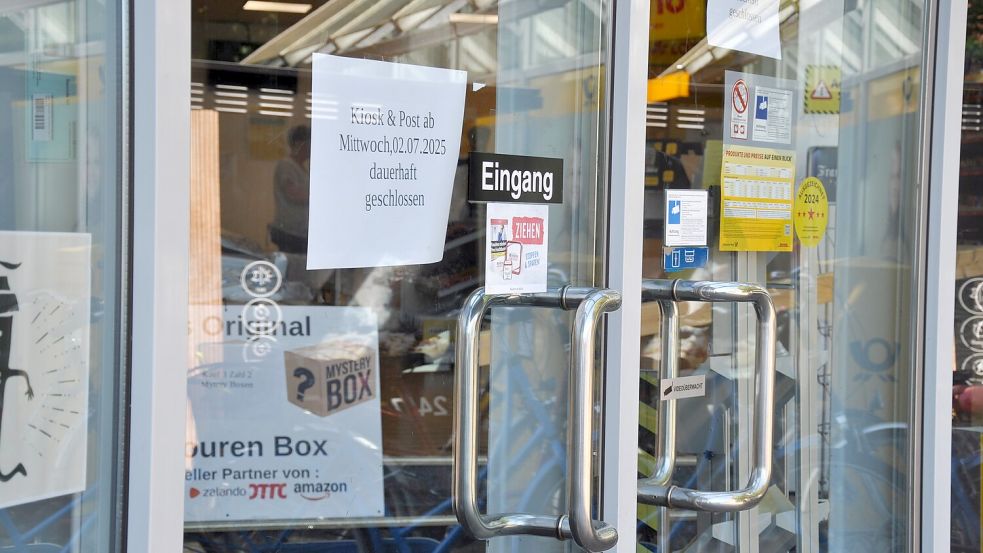 Die Post am Karl-Bösch-Platz ist ab 2. Juli 2025 „dauerhaft geschlossen“. Foto: Susanne Ullrich