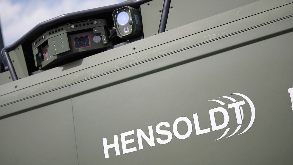 Es geht steil nach oben für den Radarhersteller Hensoldt. Foto: Sebastian Christoph Gollnow/dpa