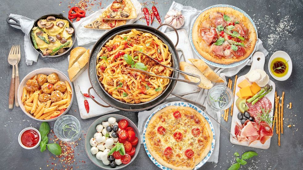 Italienische Küche ist auch in Ostfriesland sehr beliebt. Symbolfoto: Adobe Stock/bit24