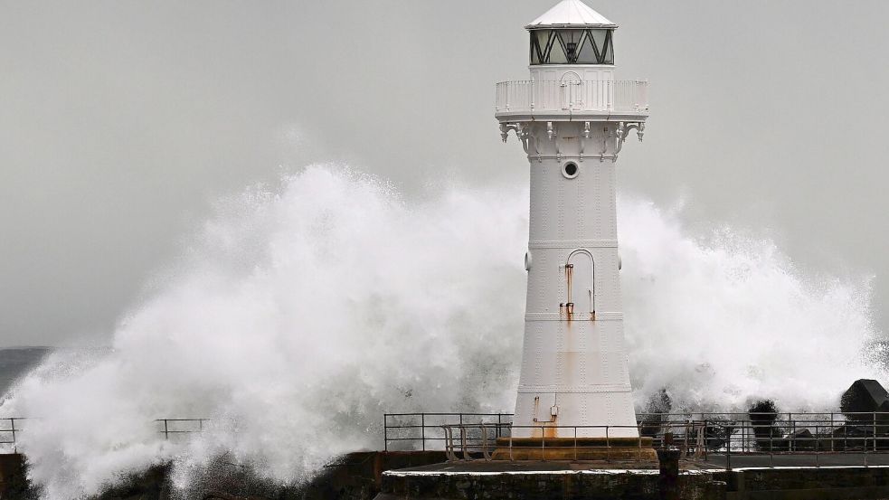 Der „Bomben-Zyklon“ hat an der Ostküste Australiens Chaos ausgelöst. Foto: Dean Lewins/AAP/dpa