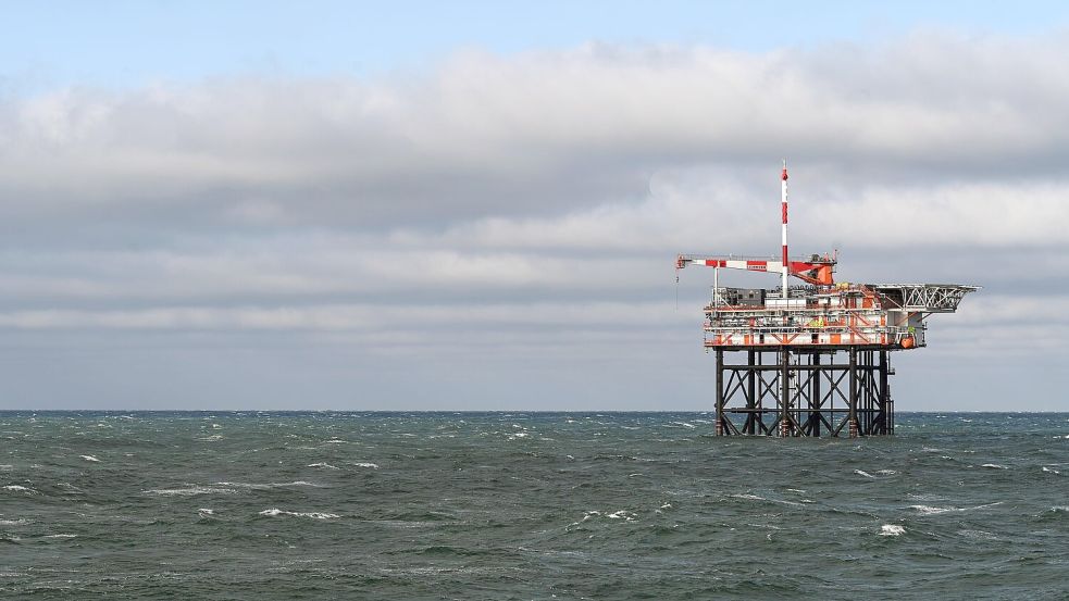 Das Unternehmen One-Dyas will Gas vor der Nordseeinsel Borkum fördern. Foto: Lars Penning/dpa