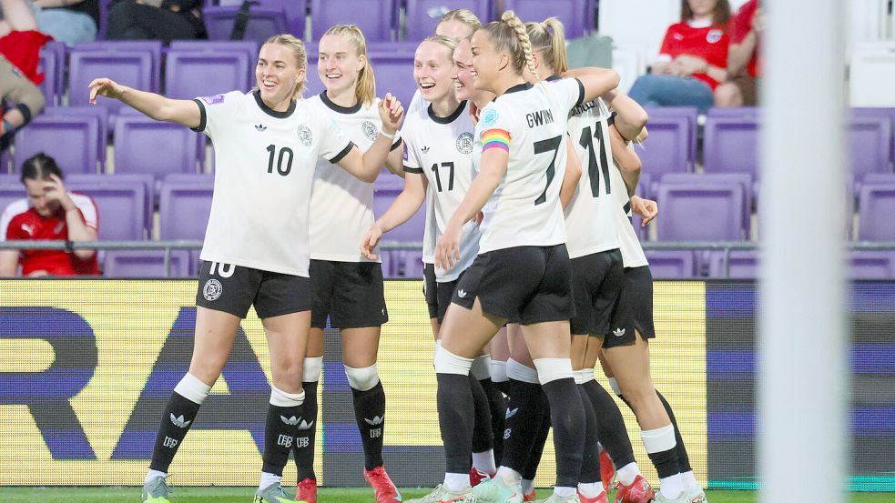 Die DFB-Frauen zeigen sich leidenschaftlich auf dem Fußballplatz, doch wie sieht es mit dem Spitznamen aus? Foto: IMAGO/Fotostand/Fantinix