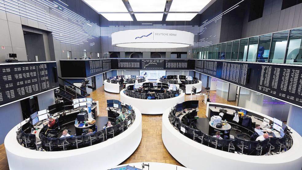 Börse Frankfurt: Nur wenige der wertvollsten Börsenkonzerne der Welt kommen aus Deutschland (Archivbild) Foto: Lando Hass/dpa