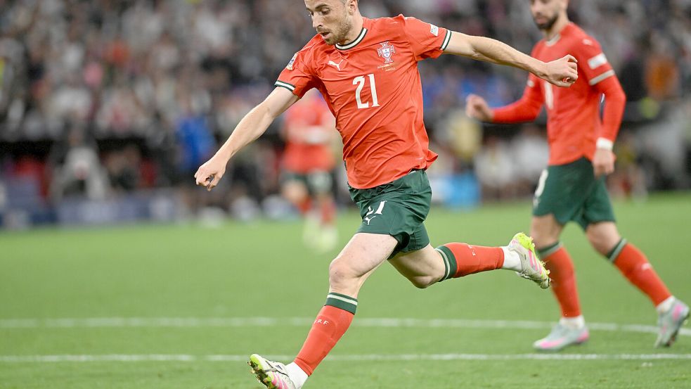 Profifußballer Diogo Jota, erst 28 Jahre alt, ist bei einem Autounfall gestorben. Foto: IMAGO/Buzzi