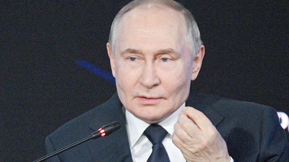Putin telefonierte mit Trump. Foto: Ramil Sitdikov/Pool Sputnik Kremlin/AP/dpa