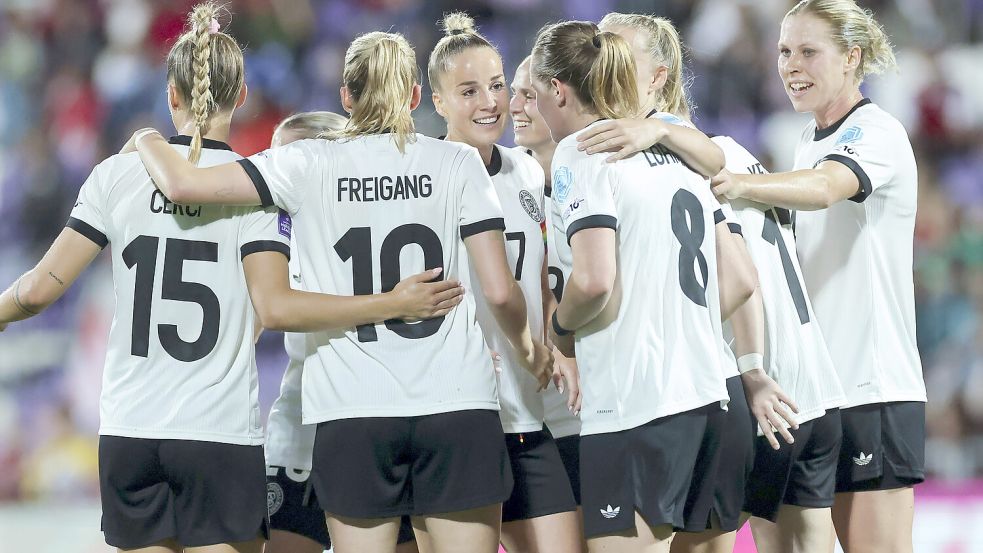 Am Freitag, 4. Juli, beginnt für die deutsche Nationalmannschaft die Frauen-EM 2025 in der Schweiz. Foto: IMAGO/DeFodi Images