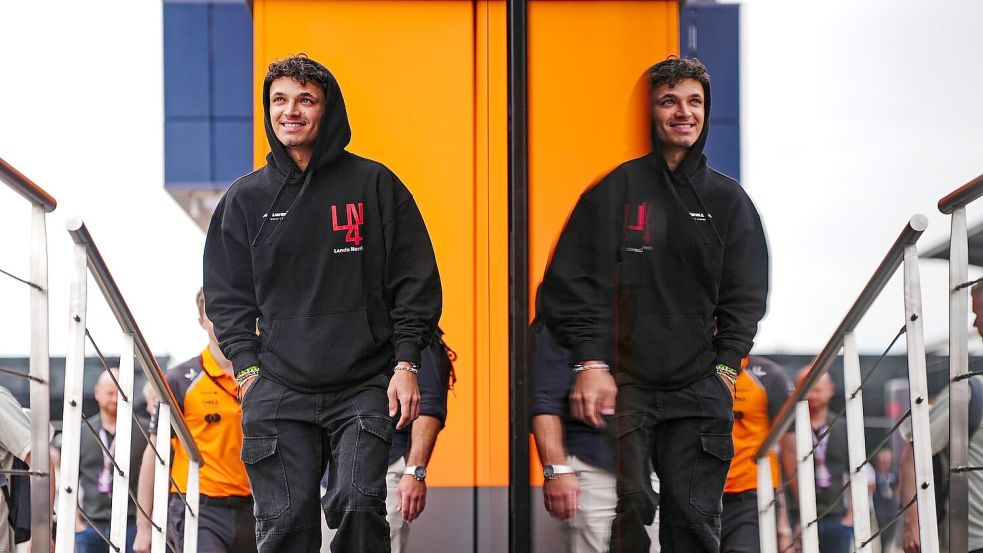 Schnellster des Trainingstags in Silverstone: McLaren-Fahrer Lando Norris. Foto: David Davies/PA Wire/dpa