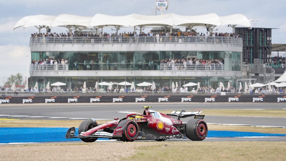 Lewis Hamilton ist Rekordsieger in Silverstone. Foto: Andrew Matthews/PA Wire/dpa