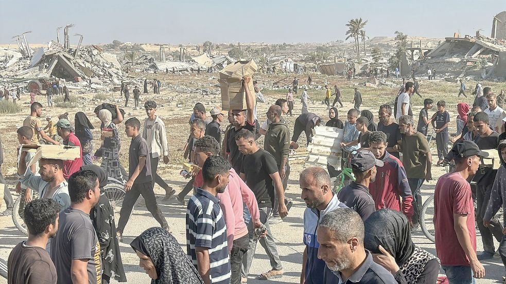 Die humanitäre Lage im Gazastreifen ist weiter prekär. (Archivbild) Foto: Rizek Abdeljawad/XinHua/dpa