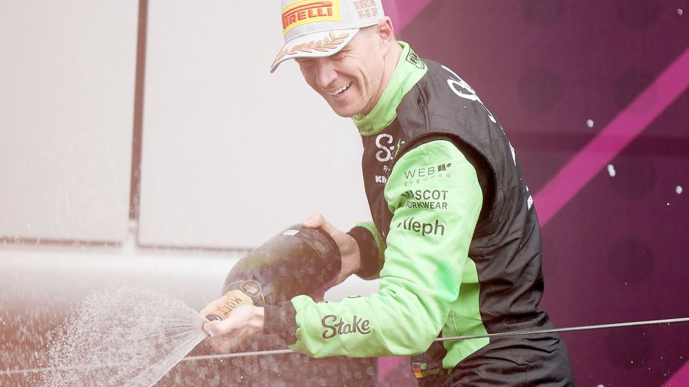 Für Nico Hülkenberg endet im 239. Rennen die Zeit ohne Podiumsplatz in der Formel 1. Foto: Bradley Collyer/PA Wire/dpa