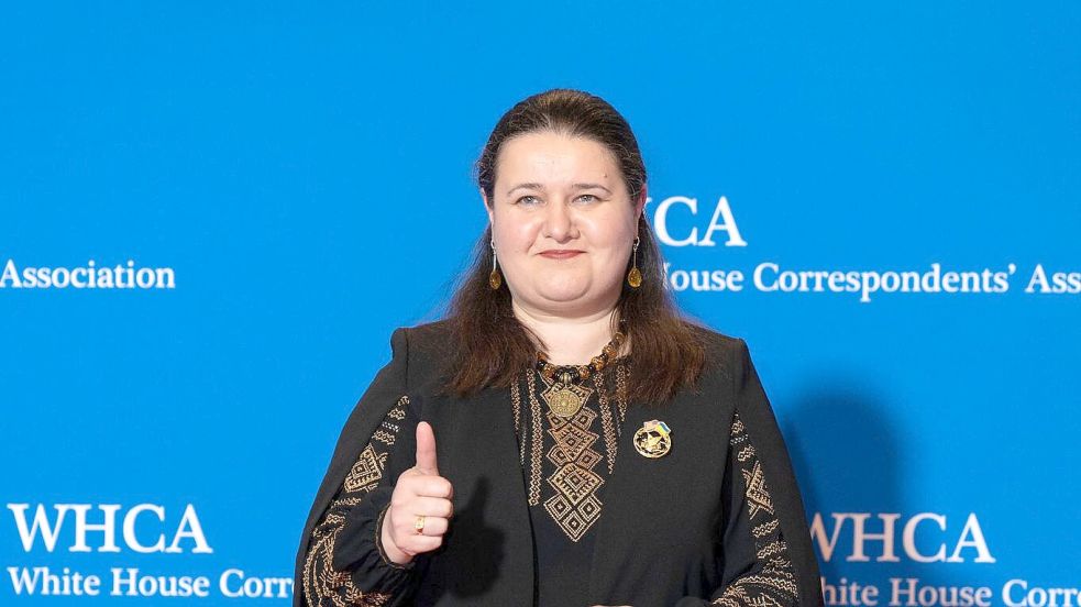 Die ukrainische Botschafterin in den USA soll Medienberichten zufolge abgelöst werden. (Archivbild) Foto: Jose Luis Magana/AP/dpa