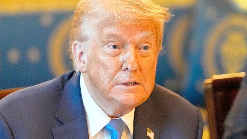 US-Präsident Donald Trump will sich nicht festlegen in Sachen Zöllen. Foto: Alex Brandon/AP/dpa