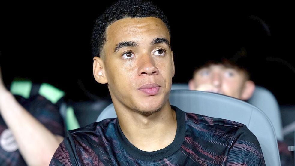 Jamal Musiala gibt niemandem die Schuld an seiner schweren Verletzung. Foto: Sven Hoppe/dpa