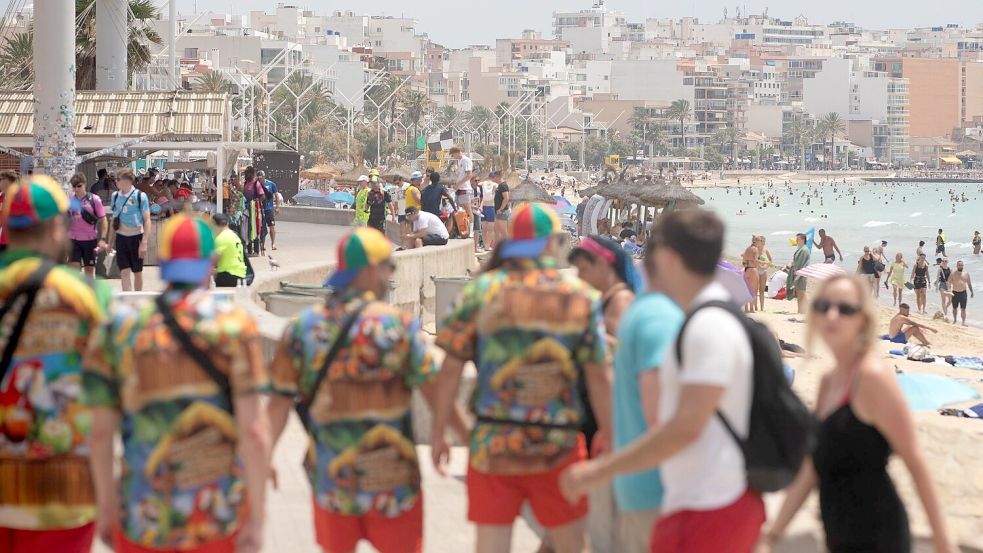 Mallorca ist ein Hotspot des Tourismus in Europa. Foto: Clara Margais/dpa