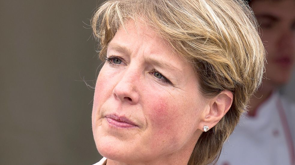 Christina Block bei der Jubiläumsveranstaltung "30 Jahre Block Menü“. Nächste Woche muss sie sich vor dem Hamburger Landgericht verantworten. Foto: dpa