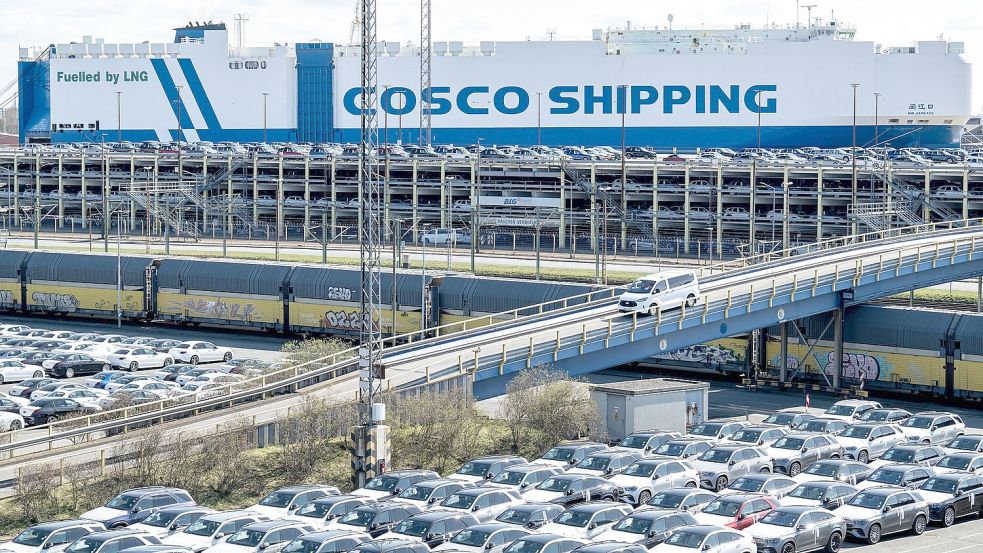 Der Export ist für die deutsche Autoindustrie von entscheidender Bedeutung. (Archivbild) Foto: Sina Schuldt/dpa
