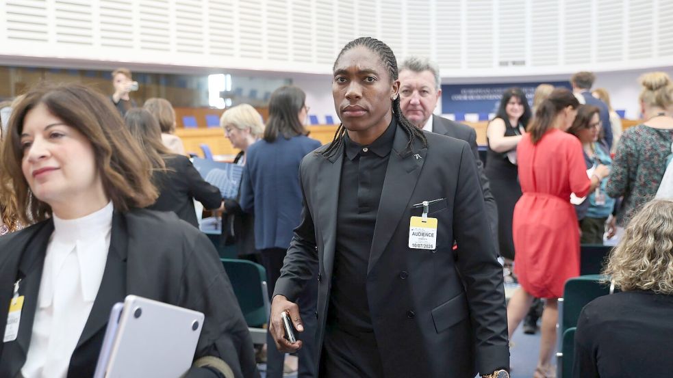 Die frühere Läuferin Caster Semenya führt seit Jahren einen langwierigen Rechtsstreit. Foto: Antonin Utz/AP/dpa