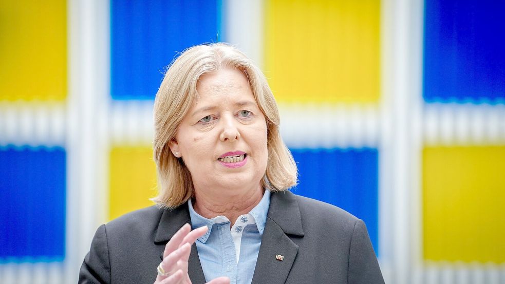 „Ich bin für alles offen“, sagte die Bundessozialministerin mit Blick auf die Rente. Foto: Kay Nietfeld/dpa