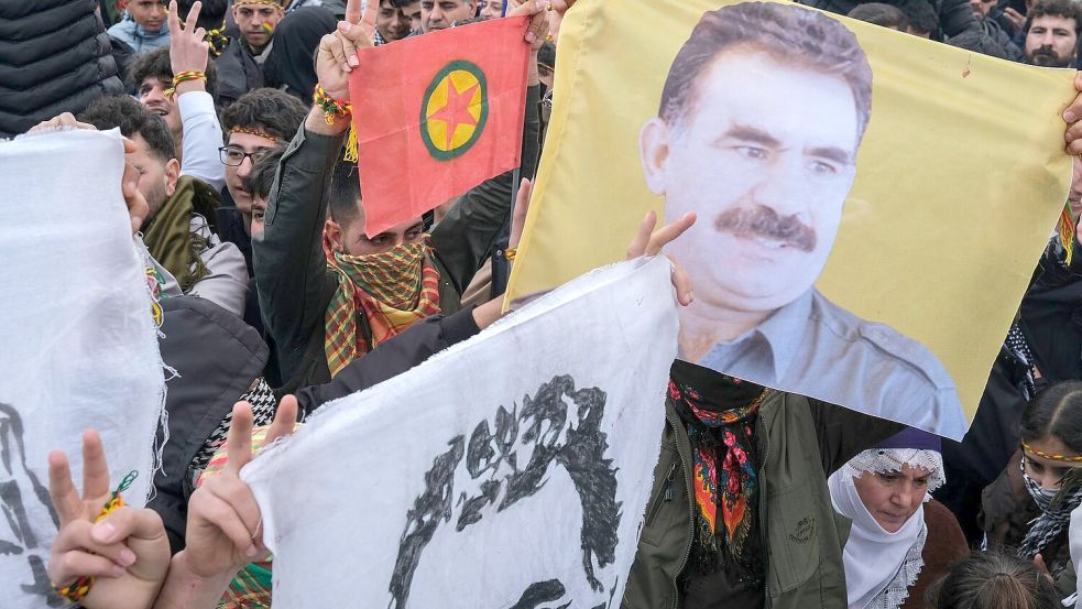 Öcalan hatt die PKK im Februar zur Auflösung aufgerufen. Foto: Bilal Seckin/SOPA Images via ZUMA Press Wire/dpa