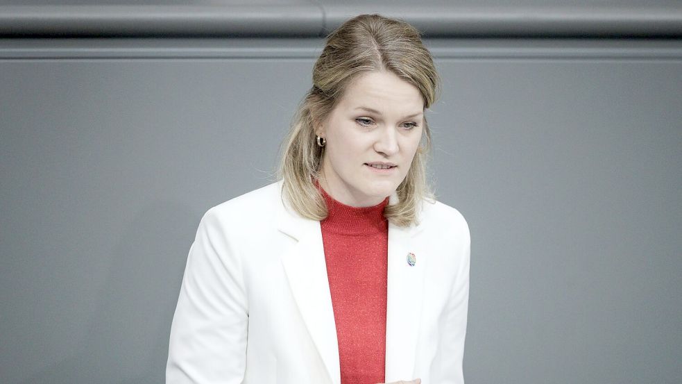 SPD-Fraktionsvize Sonja Eichwede wirbt für Frauke Brosius-Gersdorf. (Archivbild) Foto: Carsten Koall/dpa