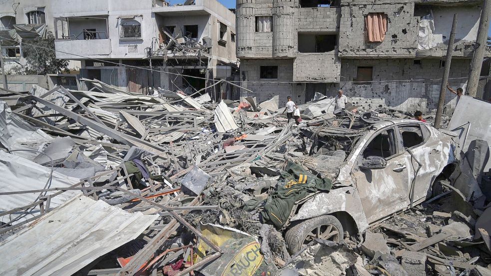 Die indirekten Gespräche über eine befristete Waffenruhe im Gaza-Krieg sind ins Stocken geraten. Foto: Abdel Kareem Hana/AP/dpa