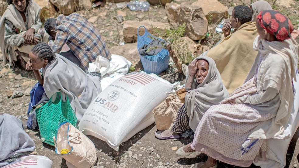 Die Auflösung der US-Entwicklungsbehörde USAID hat die Situation in Tigray nach Krieg und Dürre noch weiter verschärft. (Archivfoto) Foto: Ben Curtis/AP/dpa