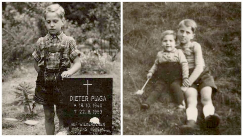 Wolfgang und Dieter Plaga waren als Kinder unzertrennlich, dann stirbt Dieter auf seiner Verschickungskur. Foto: Wolfgang Plaga