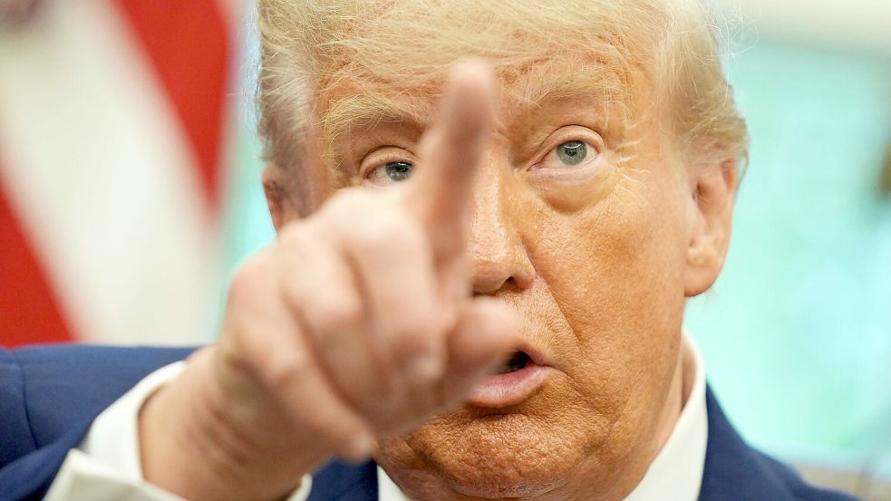 Erklärung von Trump zu seiner Russland-Politik erwartet. (Archivbild) Foto: Evan Vucci/AP/dpa