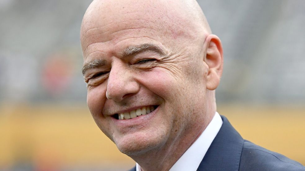 FIFA-Präsident Gianni Infantino. Foto: Sven Hoppe/dpa