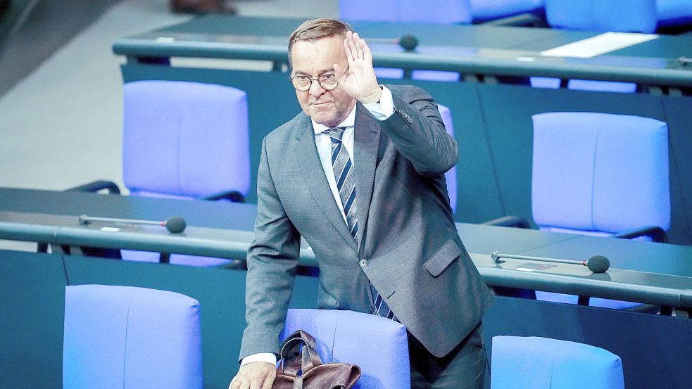 Bundesverteidigungsminister Boris Pistorius hat den massiven Anstieg der Ausgaben für die Bundeswehr gerechtfertigt. Foto: dpa/Kay Nietfeld