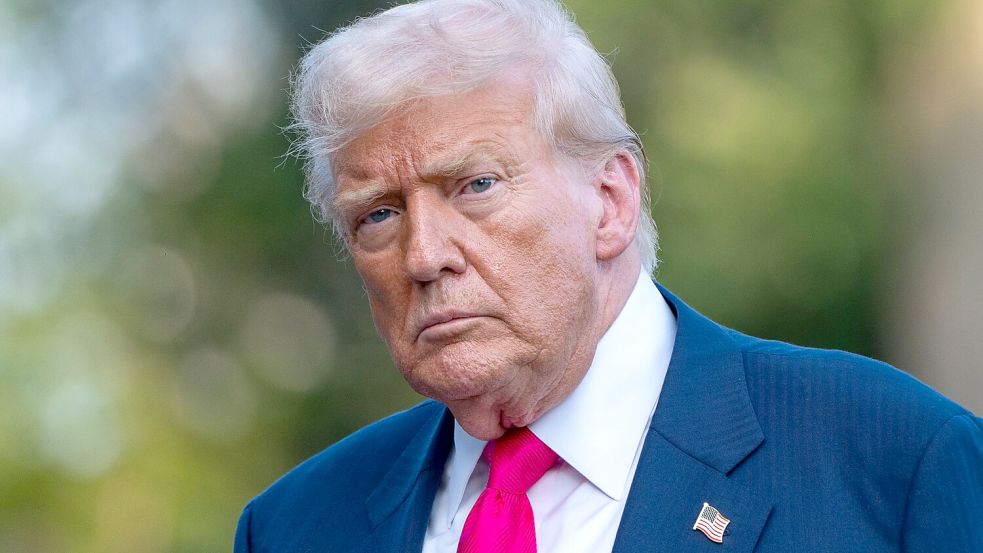 Trump macht klar, der Ukraine keine Langstreckenwaffen bereitstellen zu wollen. Foto: Alex Brandon/AP/dpa