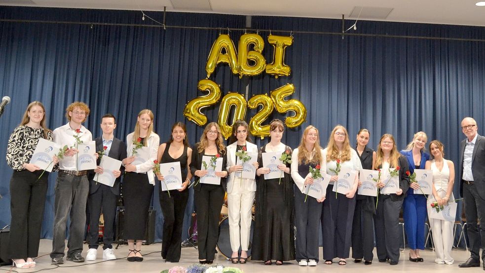 Diese Abiturienten und Abiturientinnen sind künstlerisch begabt. Foto: privat
