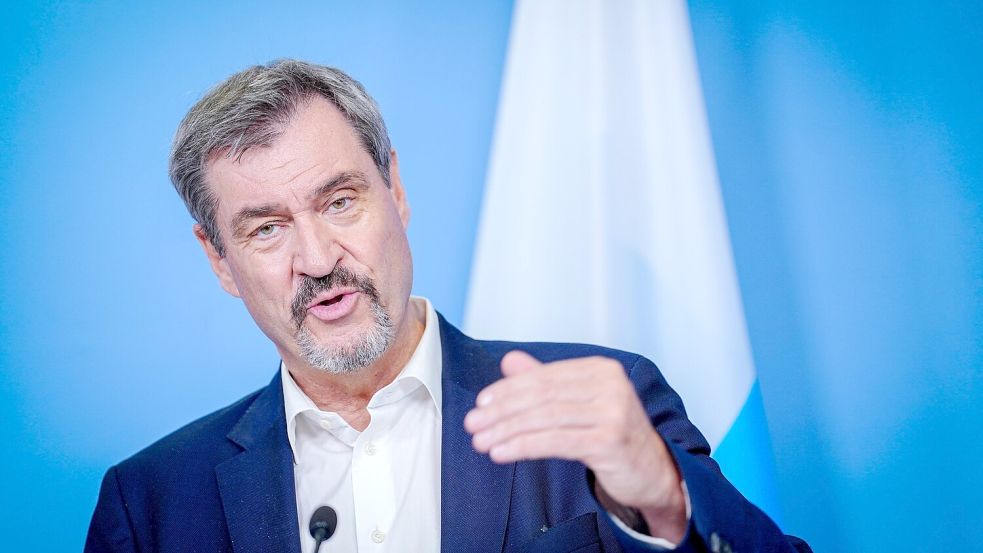 Da hört für ihn der Spaß auf: Der bayerische Ministerpräsident Markus Söder will an den Sommerferien für sein Bundesland nicht rütteln. Foto: Kay Nietfeld/dpa