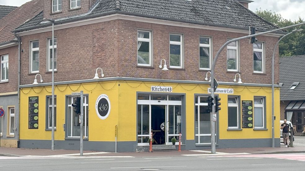 Das Kitchen43 ist durch die gelbe Farbe des Gebäudes schnell zu erkennen. Foto: Eva van Loh