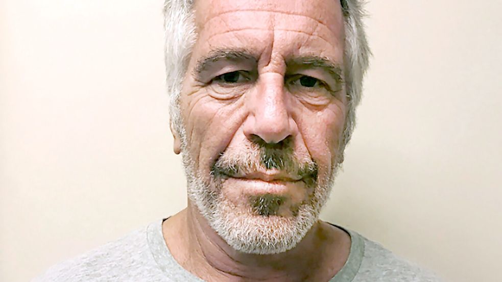Fixpunkt für viele Verschwörungstheoretiker: Jeffrey Epstein. (Archivfoto) Foto: ---/AP/dpa