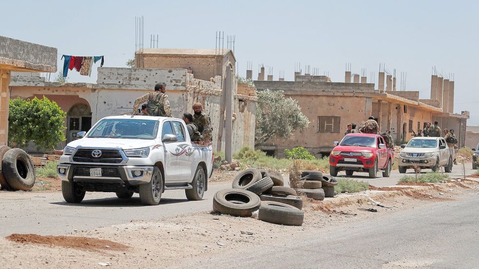 Die tagelangen Kämpfe in der syrischen Stadt Suwaida haben noch immer gravierende Auswirkungen. (Archivbild) Foto: Omar Sanadiki/AP/dpa