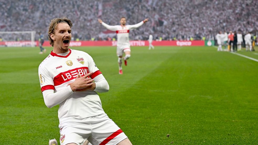 55 Millionen Euro haben die Bayern für Woltemade dem VfB bisher geboten - ohne Erfolg. Foto: Federico Gambarini/dpa