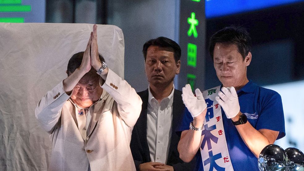 Japans Regierungschef Ishiba könnte unter Druck geraten. Foto: Louise Delmotte/AP/dpa