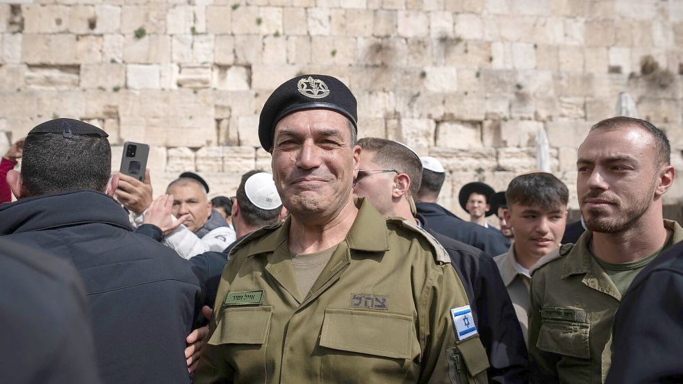 Israels Armeechef Zamir sieht „Potenzial“ für einen Geisel-Deal. (Archivbild) Foto: Ohad Zwigenberg/AP/dpa